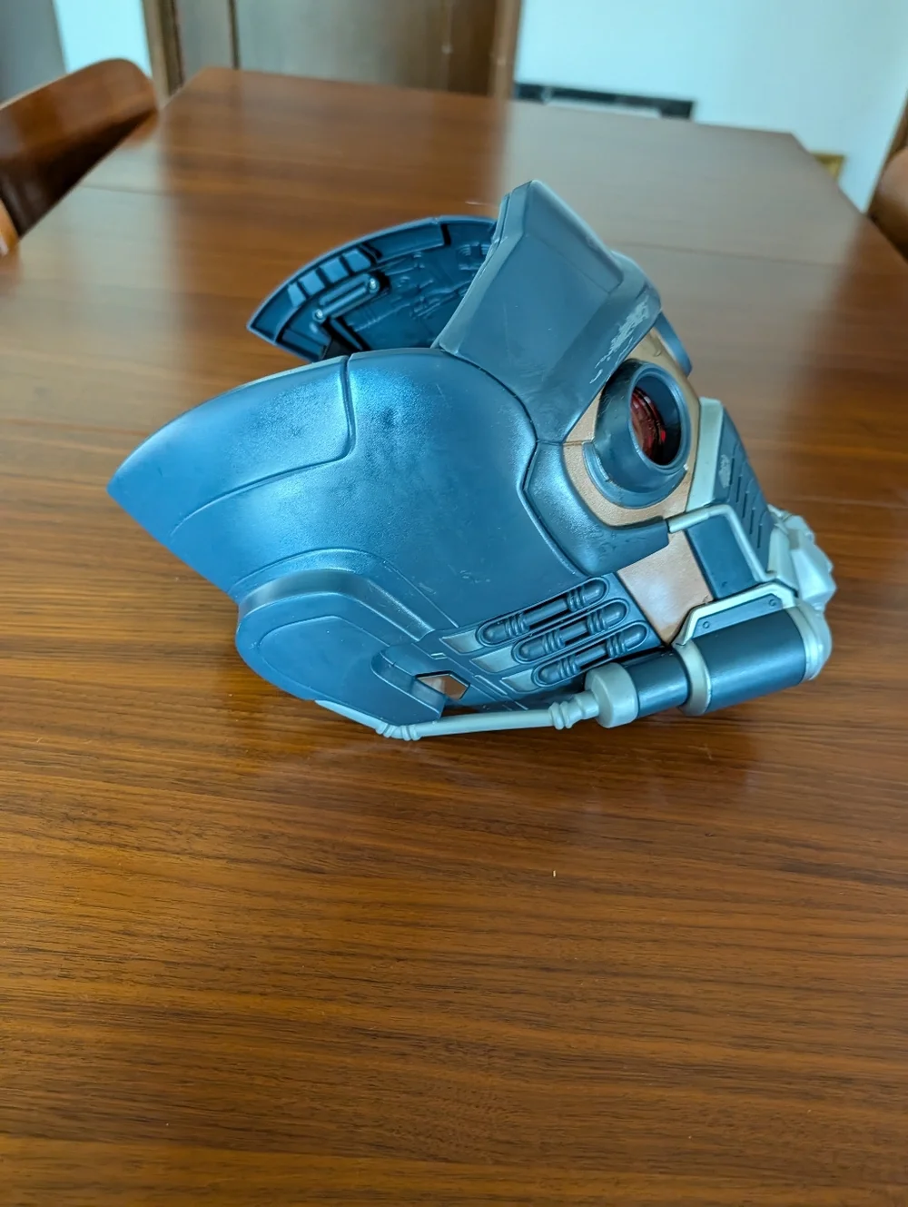Disney Guardians Of The Galaxy Cosmic Rewind Star Lord Mask Helmet w Sound Effec - Picture 4 of 6